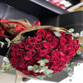  Доставка цветов в Анталия‎  Букет из 101 красной розы