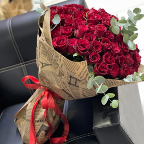  Antalya Blumen Strauß aus 101 roten Rosen