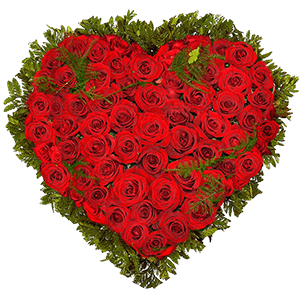  Antalya Flower Heart Rose Arrangement