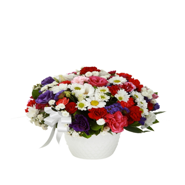 Antalya Florist Saisonarrangement in Vase