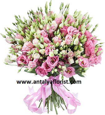  Antalya Blumenlieferung Lisianthus Bouquet