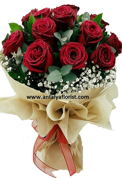 Antalya Florist 11 pc Red Rose 