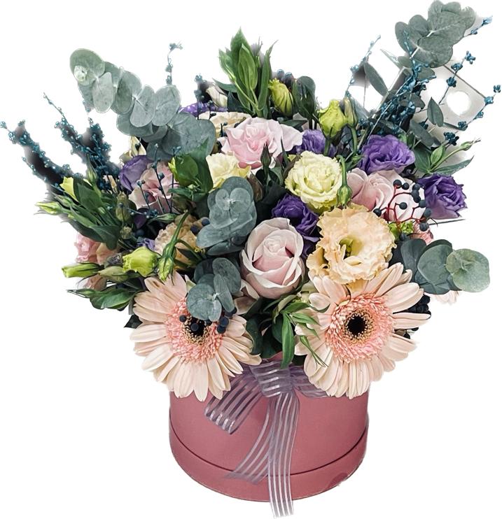  Antalya Blumen PASTEL BOX ARRANGEMENT