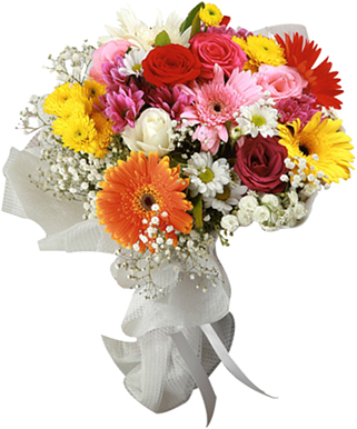  Antalya Florist Chrysanthemum Gerbera Bouquet